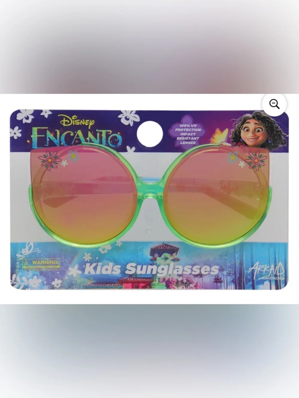 Disney Princess Encanto Green Girl's Cateye Style Sunglasses